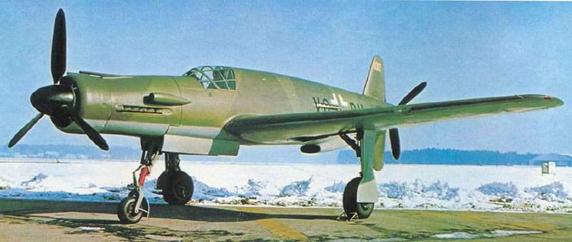 Airplane in the snow